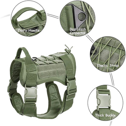 Tactical No Pull Dog Harness v2